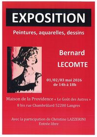 Exposition Bernard Lecomte à Langres