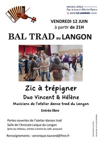 Soirée bal trad à Le Langon