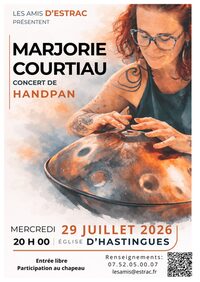 Concert de Handpan -Marjorie Courtiau à Hastingues