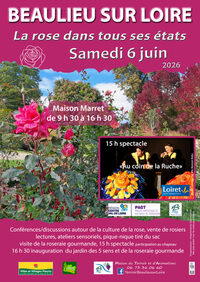 Journée la rose dans tous ses états à Beaulieu-sur-Loire