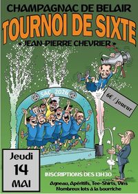 Tournoi de sixte : Jean-Pierre Chevrier à Champagnac-de-Belair