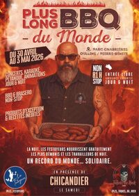 Le plus long barbecue du monde - événement solidaire à Oullins