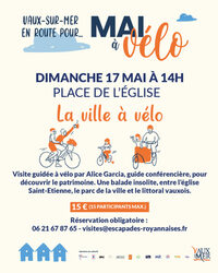 Mai à vélo : visite guidée "Vaux-sur-Mer à vélo" à Vaux-sur-Mer