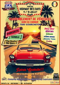 Rassemblement de véhicules hors du commun à Courchaton