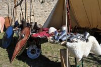 Démonstration "Armes et armures" à Villages du Lac de Paladru