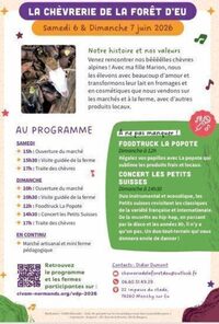 CIVAM Vachement dépaysant - La chèvrerie de la forêt d'Eu à La Berquerie