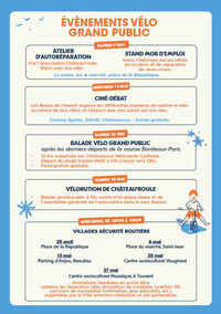 Balade vélo grand public à Châteauroux