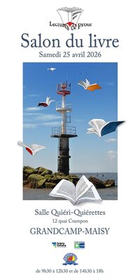 Salon du livre "Lectures de proue" à Grandcamp-Maisy