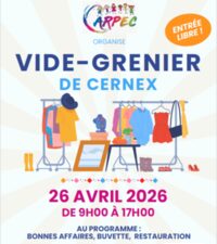 Vide Grenier de Cernex à Cernex