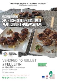 Cuisinons ensemble la brebis du plateau à Felletin