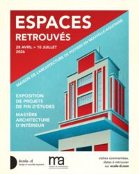 Exposition "Espaces Retrouvés" Maison de l’Architecture de Poitiers à Poitiers