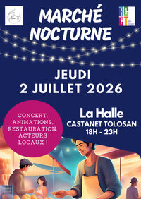 Le marché nocturne de l'ACCT à Castanet-Tolosan