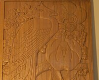 Visite de l'atelier d'une sculptrice sur bois à Pau