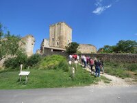 Visite du donjon de Moncontour à Moncontour