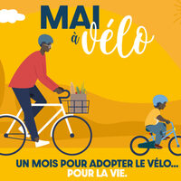 Mai à vélo à Forcalquier à Forcalquier