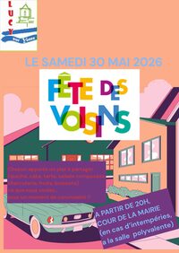 Fête des Voisins à Lucy-sur-Yonne à Coulanges-sur-Yonne