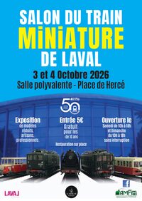 Salon du train Miniature à Laval