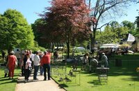 Marché aux plantes et produits du terroir à Sasnières
