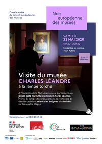 Jeu : visite du musée à la lampe torche à Condé-en-Normandie