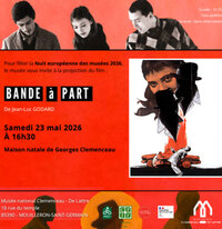 Diffusion du film « Bande à Part » de Jean-Luc Godard à Mouilleron-Saint-Germain