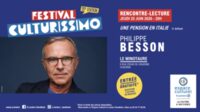 Festival Culturissimo - Rencontre/Lecture de Philippe Besson à Vendôme