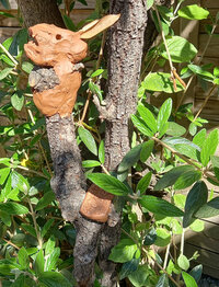 Les esprits de la forêt : confection de créatures en terre et éléments naturels à Verneuil-sur-Seine