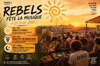 Rebels at Sunset à Paris 18e