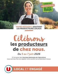 Célébrons les Producteurs de chez NOUS  au SUPER U  LE CHESNAY à Le Chesnay-Rocquencourt