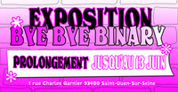Exposition Bye Bye Binary à Saint-Ouen-sur-Seine