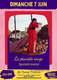 La Pianiste rouge - Spectacle musical à Augan