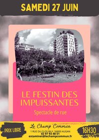 Le Festin des impuissantes - Spectacle de rue à Augan