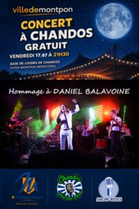 Concert Hommage à Daniel Balavoine à Montpon-Ménestérol
