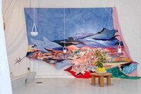 Vernissage de l'exposition d'été "Le paysage de Gloria" à Rayol-Canadel-sur-Mer