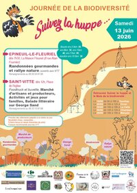 Maison Fleuriel : Journée de la biodiversité Suivez la Huppe à Épineuil-le-Fleuriel
