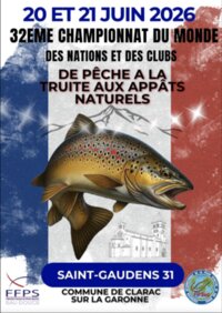 CHAMPIONNAT DE FRANCE TRUITE AUX APPÂTS NATURELS à Clarac