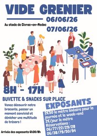 Vide-greniers à Lesparre-Médoc