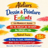 Atelier dessin peinture à Granville