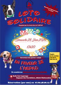 Loto solidaire de l'ASPAD à Châteaudun