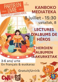 Lectures d'albums de Héros à Cambo-les-Bains