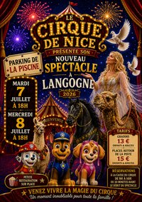 CIRQUE DE NICE à Langogne