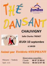 Thé dansant à Chauvigny