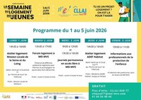 La Semaine du Logement des Jeunes par le CLLAJ Sud 77 / MEI-MVS à La Rochette