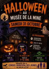 Halloween au Musée de la Mine à Le Molay-Littry