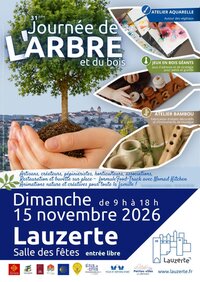 31e Journée de l'Arbre et du Bois à Lauzerte