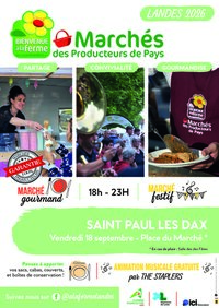 Marché des Producteurs de Pays à Saint-Paul-lès-Dax