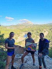 Pratique artistique en plein air à la manière de Cezanne à Aix-en-Provence