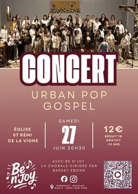 Concert Be n'Joy à Bordeaux