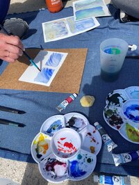 Balade créative autour du croquis aquarelle septembre à Carry-le-Rouet