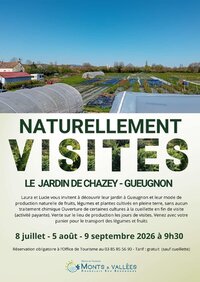 Naturellement visites : Visite du jardin de Chazey à Gueugnon