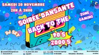 Soirée dansante Back to the 90's - années 90/2000 à Sainte-Geneviève-des-Bois